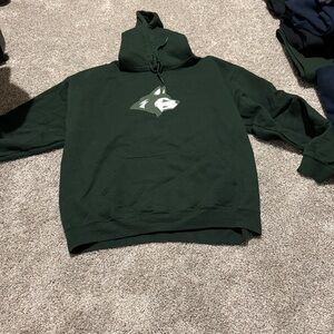 Green Gildan Hoodie
